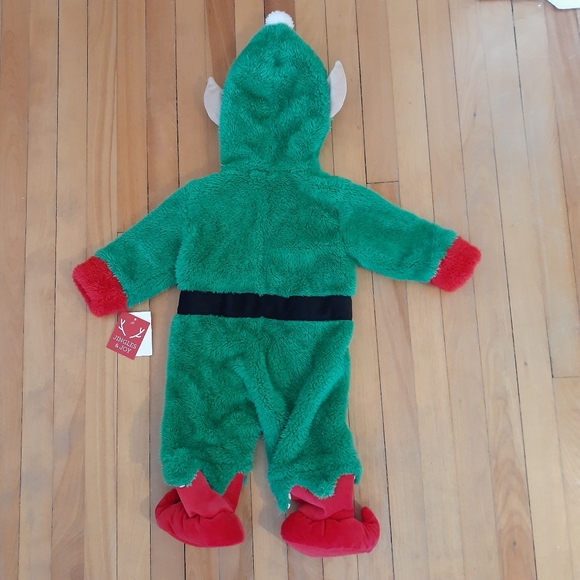 JINGLES & JOY Baby Christmas Elf Costume - Size 6-9M - Picture 2 of 5